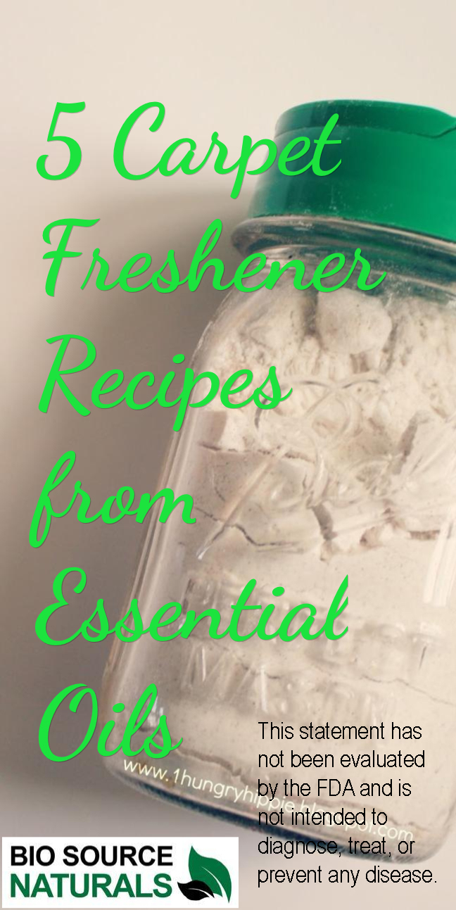 DIY Carpet Freshener Recipes with Essential Oils BioSource Naturals