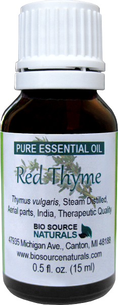 Thyme Essential Oil Uses and Benefits - Red CT Thymol