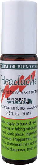Headache Essential Oil Blend Roll On